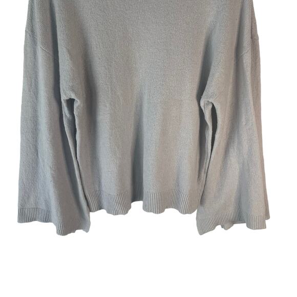 BP Nordstrom Women's Size Small Gray Bell Sleeves Sweater - Picture 3 of 8